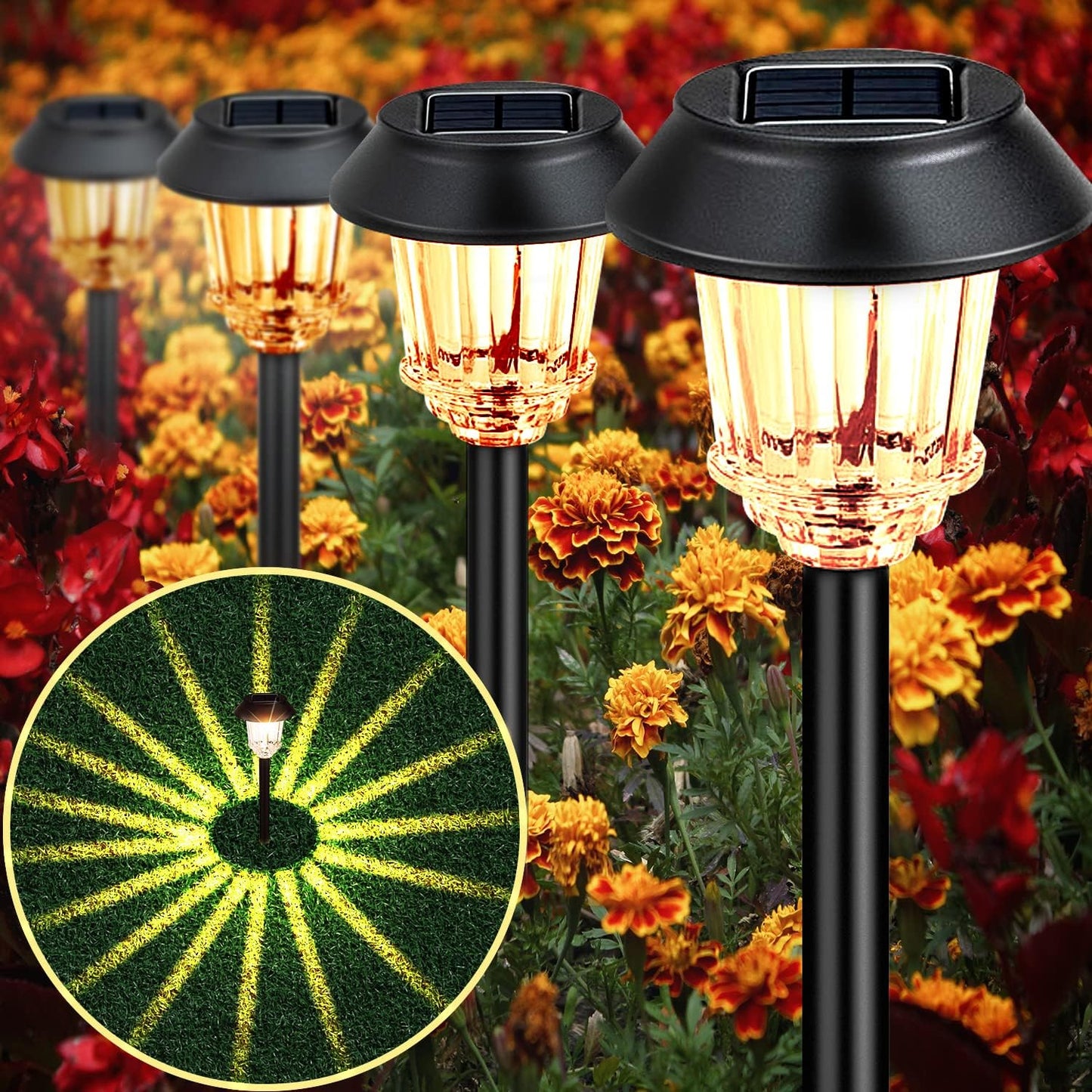 Iluminación Solar automática para Exteriores